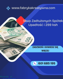 Skup zadłużonych spółek - bezpiecznie i legalnie