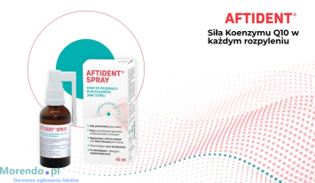 AFTIDENT® spray do pielęgnacji jamy ustnej